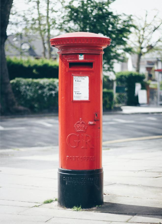Royal mail postbox